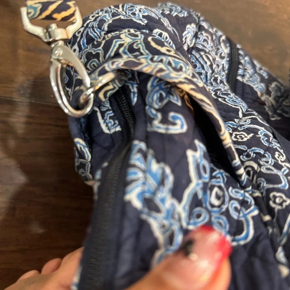 Vera Bradley Blue Paisley Baby Bag